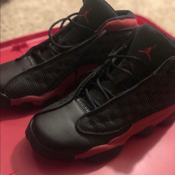 Black & Red Jordan’s - Picture 2 of 2